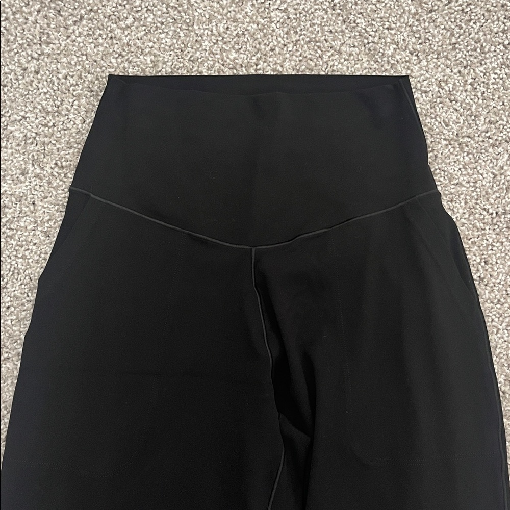 Aerie Offline Black Real Me Xtra High Waisted Trouser Size Small - Picture 3 of 4